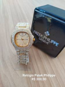 Relgio Patek Philippe Cravejado Promoo