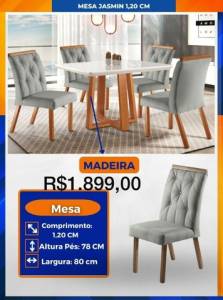 Mesa Jasmin 1.20cm 4l