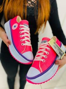 Promoo Sapatenis Converse All Star Plataforma ( 125 Com Entrega)