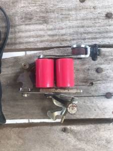 Kit Maquina E Fonte De Tattoo/tatuagem