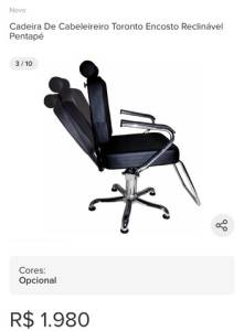 Cadeira Barbearia