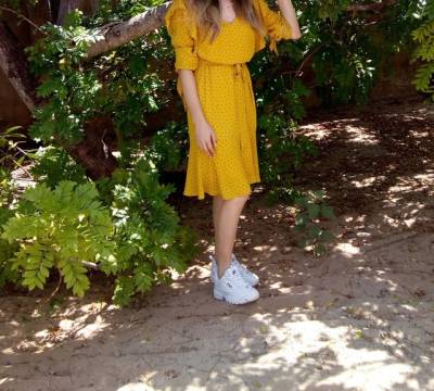 Vestido Por Manga Longa