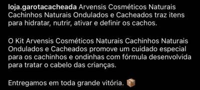 Kit Arvensis Cachinhos Naturais