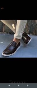 Sapato Masculino Mocassim Dockside Casual Oxford Sola De Borracha