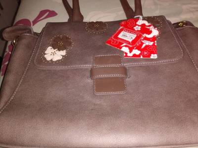 Bolsa Mdia Marrom