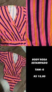 Blusa Feminina (body)