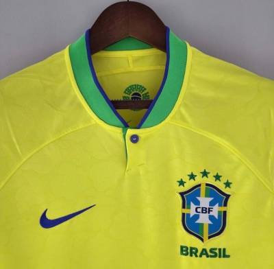Camisa Do Brasil Amarela