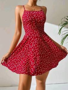2 Vestidos Preto E Vermelho