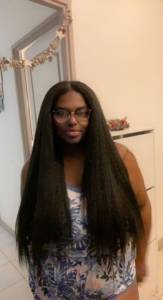 Wig V Part Megahair Super Longo 80cm Cabelo Crespo