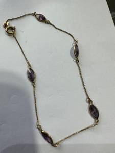 Tornozeleira De Ouro 18k
