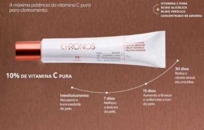Serum Clareador Natura Chronos