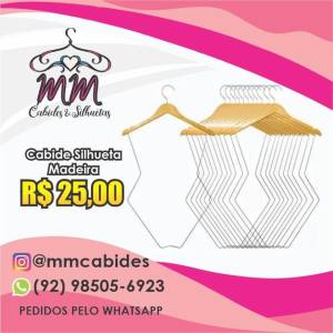 Silhueta De Madeira R$ 25,00