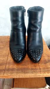 Bota Em Couro Constance