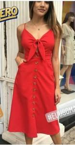 Vestido Novo Midi