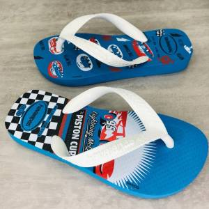 Chinelo Havaianas Relmpago Mcqueen - Aceitamos Cartes Crdito E Dbito!!!