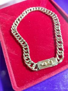 Pulseira Ouro 18 Kilates Oca 10.50 Gramas 6 Mm