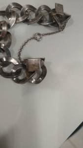 Pulseira Gourmet De Prata 925 Escamada