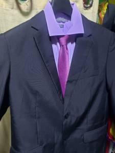 Terno Completo ( Palet +cala +camisa 5+gravata),seminovo,