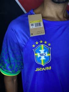 Ultimas Peas - Camisa Do Brasil - Masculina - 2 Uniforme - Modelo 2022 - Camiseta