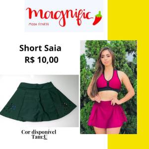 Short Saia Tamanho nico Novo