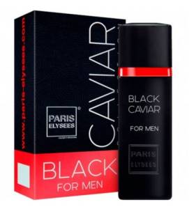 Perfume Black Caviar - Paris Elysees Edt 100ml Masculino Original E Lacrado