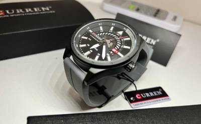 Relgio Masculino Original Curren Pulseira De Silicone