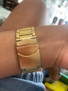 Swatch Cara Preta, Banho Original
