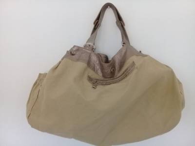 Bolsa 100% Couro Legtimo Tamaho Grande
