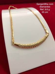 Ouro18 Com Diamantes