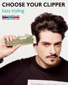 Mquina De Cortar Cabelo Vgr V-667