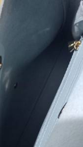 Mochila De Couro Azul Miniso