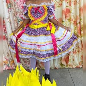 Lindo Vestido De Quadrilha