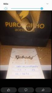 Cordo  Personalizado Banhado A Ouro