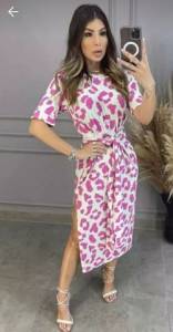 Vestido Animal Print