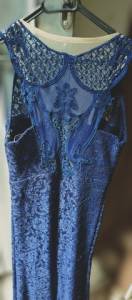 Vestido De Festa Longo Azul