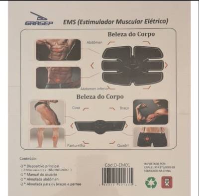 Estimulador Muscular Os Ps - Grasep - D-em07