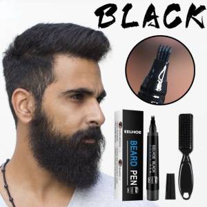 Caneta Barba, Sobrancelha, Na Cor Preta
