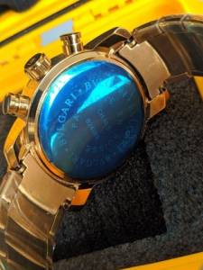 Bvlgari Hybrid Dourado A Prova Dagua Com Caixa Premium br  br