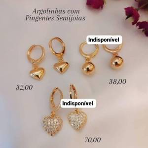 Argolinhas Infantis Semijoias