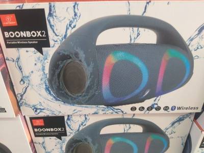 Caixa De Som Bluetooth Boombox Led