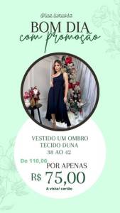 Vestido Um Ombro Promoo