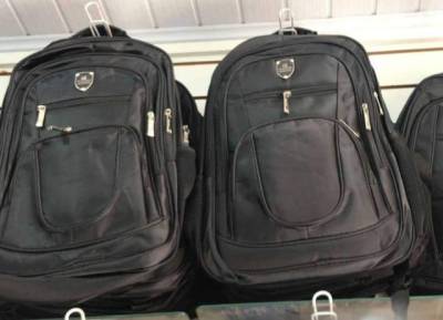 Mochila Escolar Resistente Preta, Nova, Entregamos