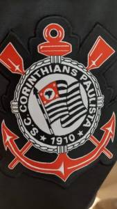 Jaqueta Corinthians Preta Feminina  - Xgg