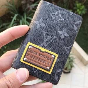 Carteira Louis Vuitton Couro Premium Italiana