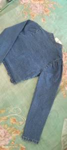 Blusa De Manga Comprida Jeans Atrativa Jaqueta Nmero 38