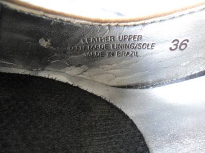 Sapato Bege Preto Lindssimo 36