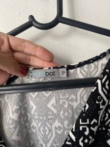 Vestido Estampado Tamanho P