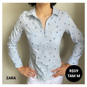 Blusa Social Zara