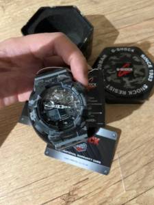 G Shock Camuflado Original Com Carto Oficial De Garantia