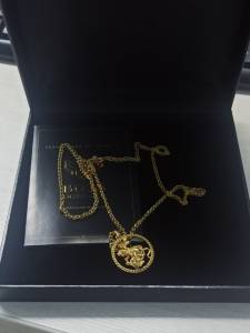Corrente Com Pingente Ouro 18